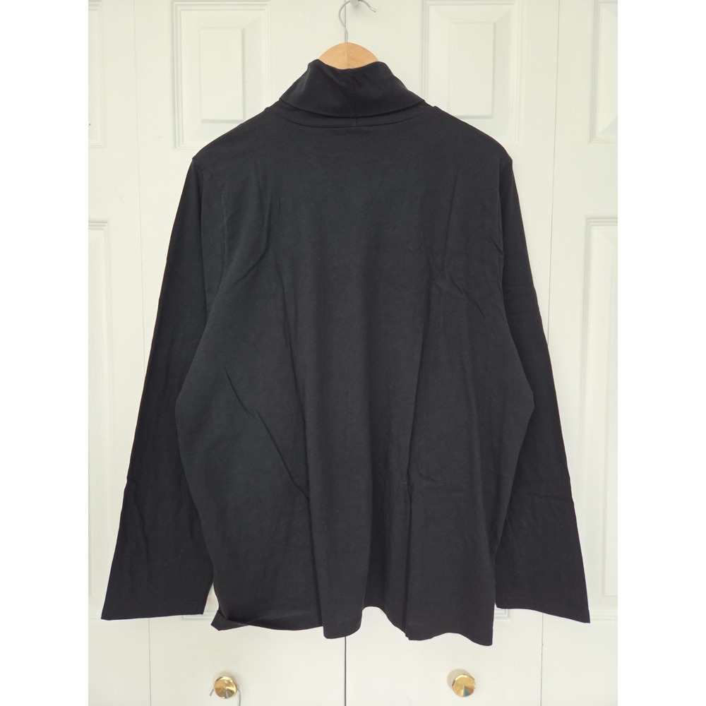 J. Crew Tissue Turtleneck Long Sleeve Top Size 3X White NWT BB748 - Picture 3 of 6